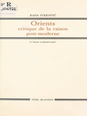 cover image of Orients